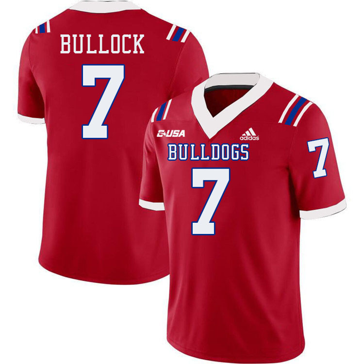 Evan Bullock Louisiana Tech Jersey,LA Tech Bulldogs Football Jerseys,Uniforms,Gears-Red